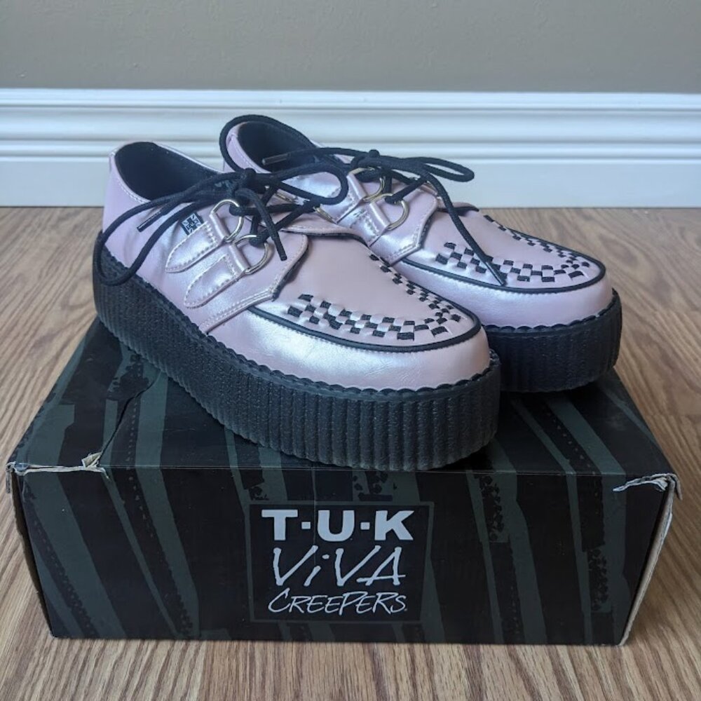 NWOT TUK Pink Pearl TUKskin Viva Mondo Creeper